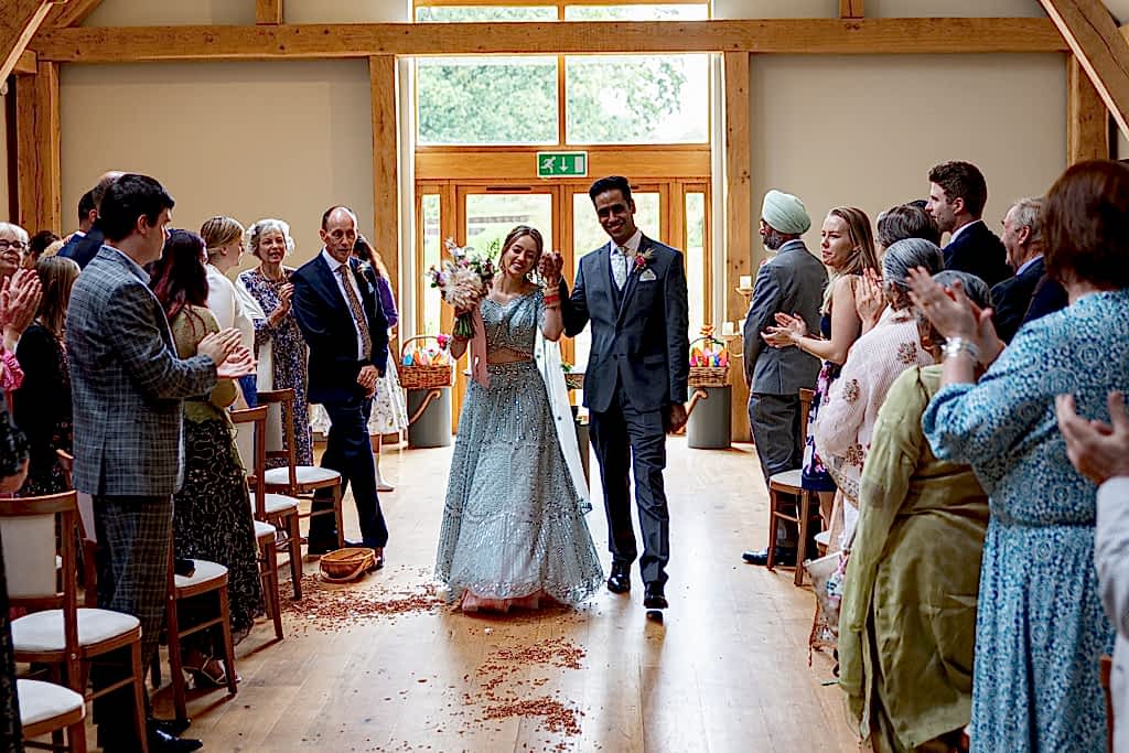 Caitlin & Tej: Easton Grange, Suffolk Wedding