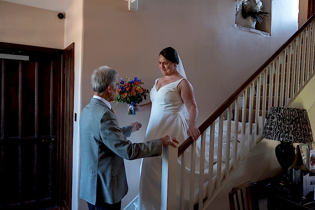 2024 SIOBHAM & ALEX WEDDING-0152 Bride ready to make an entrance